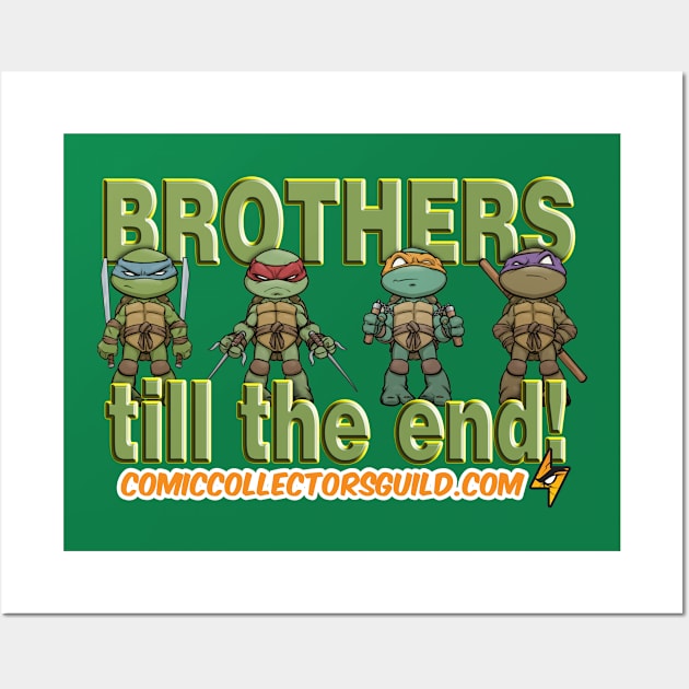 CCG Turtle BROS. Wall Art by Comic Collectors Guild 